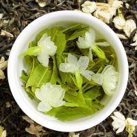 天方茉莉花茶茶叶浓香型新茶茉莉飘雪茉莉礼盒装 220g浓香 220克 * 1罐