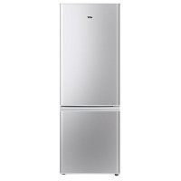 TCL冰箱186升双门养鲜冰箱闪白银 BCD-186C