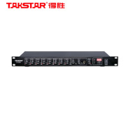 得胜(TAKSTAR)TS-808V 八路智能混音器 麦克风集线系统主机