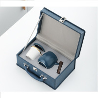 名凌 前兔似锦-印象单杯[蓝]