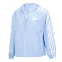 阿迪达斯 (adidas)女外套新款运动休闲梭织防风连帽夹克 HM2271