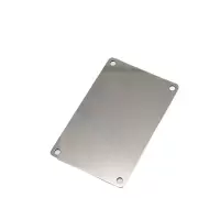 花啼 检修带字不锈钢牌 60*120打5mm孔 1个