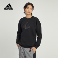 阿迪达斯 (adidas)男子卫衣 2023春季运动服跑步健身训练舒适休闲时尚透气套头衫 HM5152