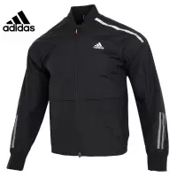阿迪达斯 (adidas)外套男装上衣 23春夏季新款运动服梭织防风衣透气休闲快干夹克男 HM5161-梭织速干