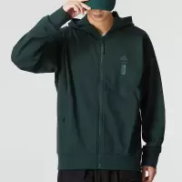 阿迪达斯 (adidas)男装 23春季运动服健身训练舒适透气休闲外套针织夹克 HM2957