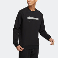 阿迪达斯(adidas) 卫衣男装春夏新款运动服宽松舒适休闲百搭圆领套头衫 HN9019