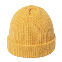 三极 TP6387 针织毛线帽子 56-60cm 黄色(LX)