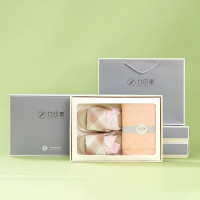 竹印象(BAMBOO IMPRESSION) 雅格拖鞋四件套 (节节高大套盒)