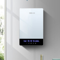 约克(YORK) F10-18 绅士白 即热式电热水器洗澡大水流淋浴380V商用别墅即开即热