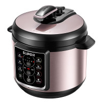 苏泊尔 (SUPOR) SY-50YC15 电压力锅 智能预约 一锅双胆 5L大容量一键开盖收汁