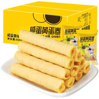 苏宁宜品 咸蛋黄蛋卷饼干 380g/箱