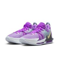 NIKE Lebron Witness 7 EP 耐克詹姆斯减震耐磨男款低帮实战篮球鞋紫 DM1122-500