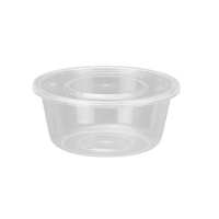 通源 一次性餐盒透明圆形3500ml*90套/箱