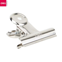 得力(deli)票夹圆形铁票夹 9523 51mm 6个装