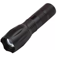 趣游帮 mini黑色手电筒户外照明小型led强光超亮 Y35