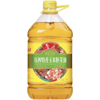 鲁花香味家族 玉米胚芽油5L