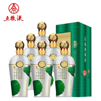 五粮液国鼎荷花典藏荷花酒 52度浓香型白酒500ml*6瓶整箱礼盒装送礼