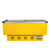 广妙卧式玻璃平门冰柜636升(1973*823*945mm)