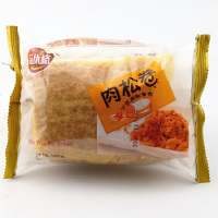 品优格 肉松卷沙拉肉松面包早餐糕点零食袋装100克 品优格烤肠面包1个