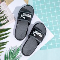 彪马(PUMA)男鞋女鞋休闲鞋 2023夏季新品情侣款休闲沙滩鞋运动一字拖 372280-01