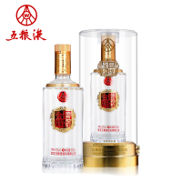 五粮液金碧辉煌透明桶52度浓香型白酒500ml*6整箱装中秋佳节送礼