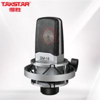 得胜 SM-18 PURE 大振膜专业录音麦克风 网络直播唱K歌录音话筒