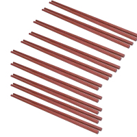 十方嘉檀木筷子10双装健康环保一次性使用国产设计