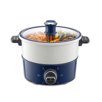 摩飞 4L升降料理锅MR9090 地中海蓝
