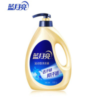 蓝月亮小苍兰香运动型洗衣液泵装1kg*单瓶装