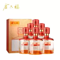 金六福元福金 50.8度兼香型白酒500ml*6瓶整箱装中秋佳节送礼