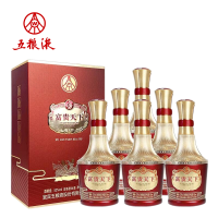五粮液股份 富贵天下金钻版 52度浓香型白酒500ml*6整箱装 送礼