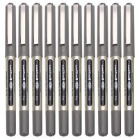三菱UB-157直液式中性笔0.7mm 黑色100支 耐水子弹头走珠笔