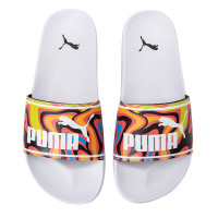 彪马(PUMA)男女进口男鞋女鞋 23夏季新款那些魔术贴轻便一字拖潮流时尚拖鞋 387238-02