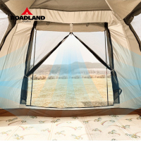 洛得兰德全自动速开4人帐篷