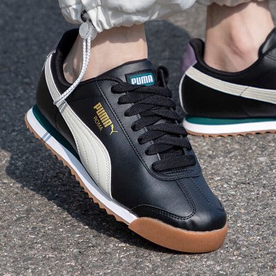 彪马(Puma)运动鞋男鞋女鞋 2023夏季新款休闲鞋跑步透气时尚百搭底齿纹板鞋 369571-41