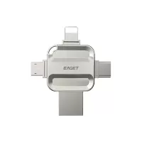 忆捷(Eaget) I71-64G USB3.0 Lightning Type-C MicroUSB口 四接口存储U盘