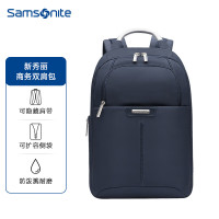 新秀丽(Samsonite)双肩包男女电脑包背包旅行包苹果笔记本电脑包 13.3英寸BP2*41002蓝色