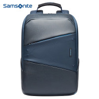 新秀丽(Samsonite)电脑双肩包 笔记本商务背包15.6英寸苹果书包 BP4*11002 深蓝色