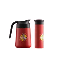 艾博菲(IBF) 渡渡鸟·焖茶壶组合套装-红色 IBF2213BH