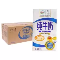 伊利纯牛奶1L装 (12盒/件)