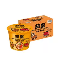 统一茄皇新疆番茄牛肉面128g*12桶整箱装 桶面