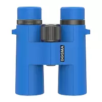 博冠BOSMA鹭系10X42炫彩双筒望远镜高倍高清非微光夜视户外观景观天演唱会 琉璃蓝