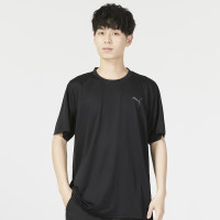 彪马(PUMA)男装 2023夏季新款运动服健身训练潮流时尚舒适透气圆领短袖T恤 520141-01