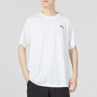 彪马(PUMA)男2023春季运动服健身训练潮流时尚舒适透气圆领半袖短袖T恤 520141-02