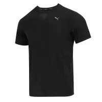 彪马(Puma)短袖T恤男装 2023夏季新款运动服跑步健身训练透气宽松休闲上衣 520759-01