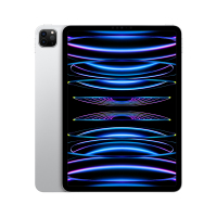 Apple iPad Pro 11英寸平板电脑 2022年款 2TB WLAN版 M2芯片 Liquid视网膜屏 MNXN3CH/A 银色