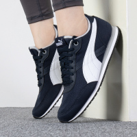 彪马(PUMA)男女鞋23新款运动鞋Runner Essential蓝白撞色时尚低帮轻便休闲鞋 383055-04