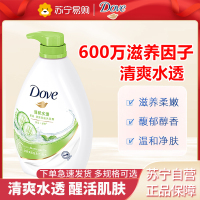 多芬清爽水透沐浴乳720g 亲肤醒活肌肤 持久留香润肤(新老包装随机)