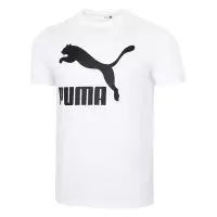 彪马(Puma)官方舰店男装 23夏季新款休闲装舒适透气时尚运动针织圆领短袖t恤 532279-02