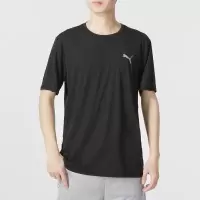 彪马(PUMA)男装 2023夏季新款跑步健身训练服快干透气圆领休闲运动短袖T恤 523685-01